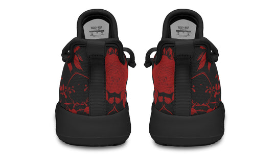 Blood Rose Romance Kids Sneakers - Lightweight Breathable Kids Sneakers with Durable Soles