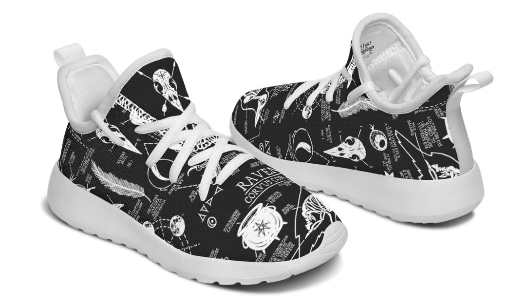 Raven Study Kids Sneakers - Lightweight Breathable Kids Sneakers with Durable Soles