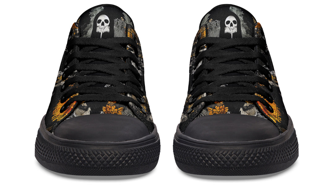 Grim’s Harvest Low Tops - Classic Premium Canvas Shoes with Comfortable and Durable Soles