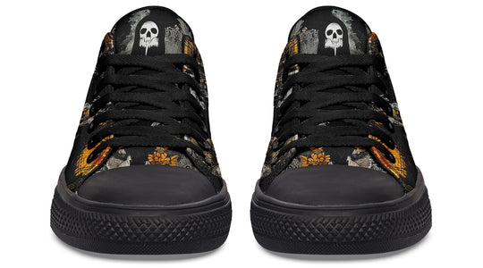 Grim’s Harvest Low Tops - Classic Premium Canvas Shoes with Comfortable and Durable Soles