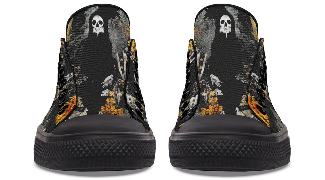 Grim’s Harvest Low Tops - Classic Premium Canvas Shoes with Comfortable and Durable Soles