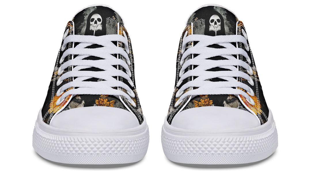 Grim’s Harvest Low Tops - Classic Premium Canvas Shoes with Comfortable and Durable Soles