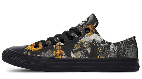 Grim’s Harvest Low Tops - Classic Premium Canvas Shoes with Comfortable and Durable Soles