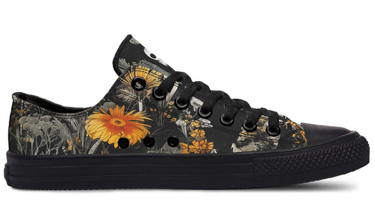 Grim’s Harvest Low Tops - Classic Premium Canvas Shoes with Comfortable and Durable Soles