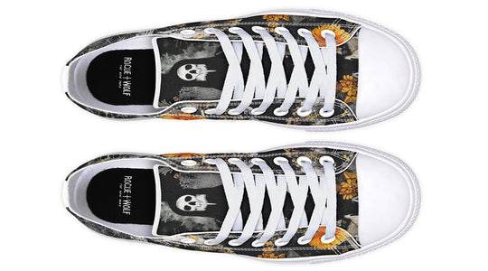 Grim’s Harvest Low Tops - Classic Premium Canvas Shoes with Comfortable and Durable Soles