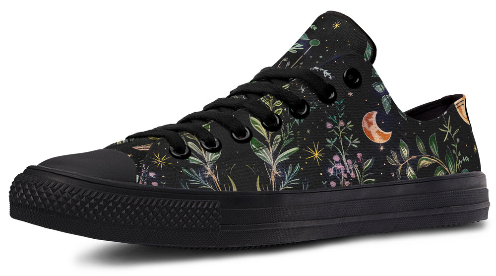 Night Blossom Low Tops