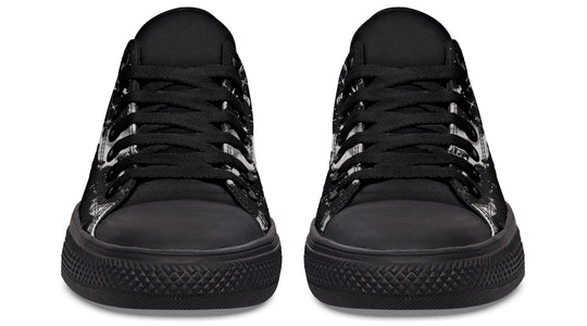 Nightfall Low Tops - Classic Premium Canvas Shoes with Comfortable and Durable Soles