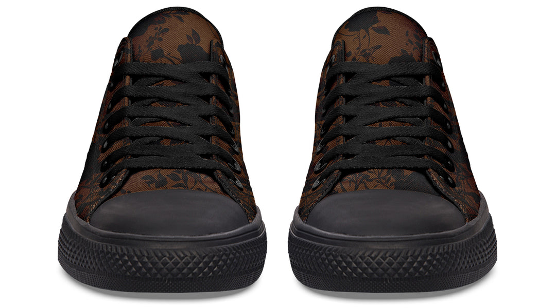 Sepia Rose Romance Low Tops