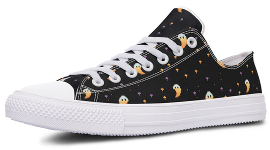 Spooky Soirée Low Tops - Classic Premium Canvas Shoes with Comfortable and Durable Soles