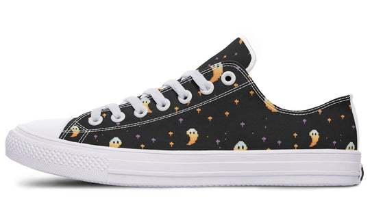 Spooky Soirée Low Tops - Classic Premium Canvas Shoes with Comfortable and Durable Soles