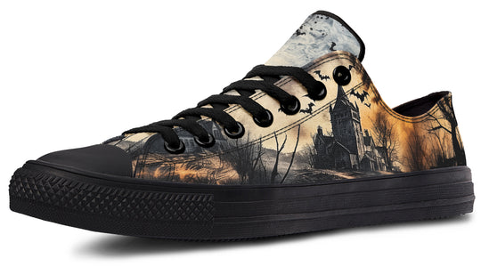 Vlad’s Castle Low Tops - Classic Premium Canvas Shoes with Comfortable and Durable Soles