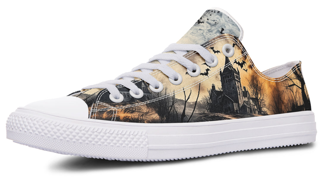 Vlad’s Castle Low Tops - Classic Premium Canvas Shoes with Comfortable and Durable Soles