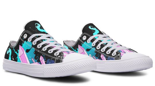 Crystal Sky Low Tops - Low-cut Sneakers Unisex Casual Shoes Lightweight Everyday Quality Low Tops