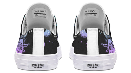 Celestial Pastel Low Tops - Casual Low Tops Lightweight Everyday Low-cut Sneakers Unisex Shoes