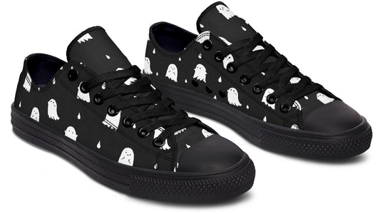 Ghost Party Low Tops - Everyday Low Tops Unisex Casual Sneakers Lightweight