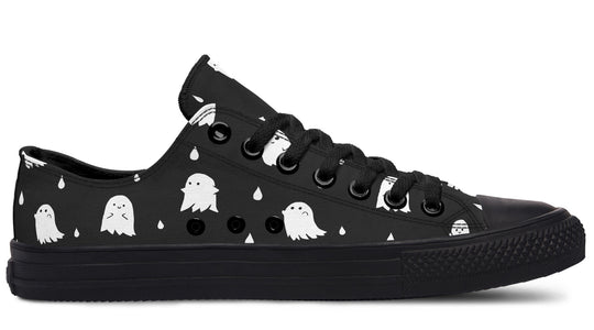 Ghost Party Low Tops - Everyday Low Tops Unisex Casual Sneakers Lightweight