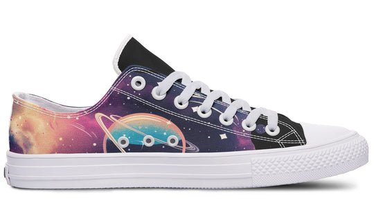 Nebula Low Tops - Casual High Tops Durable Canvas Skate Shoes Unisex Vegan Retro Breathable Streetwear