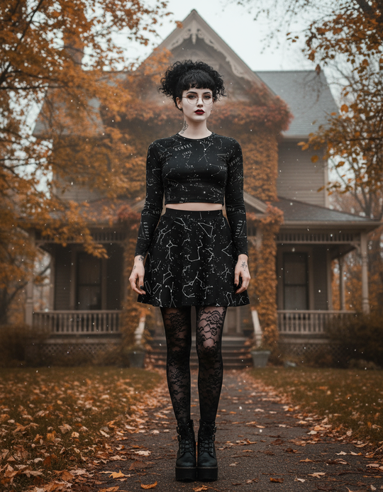 Stellar Long Sleeve Crop Top