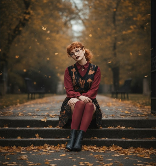 Midnight Forage Knitted Vest