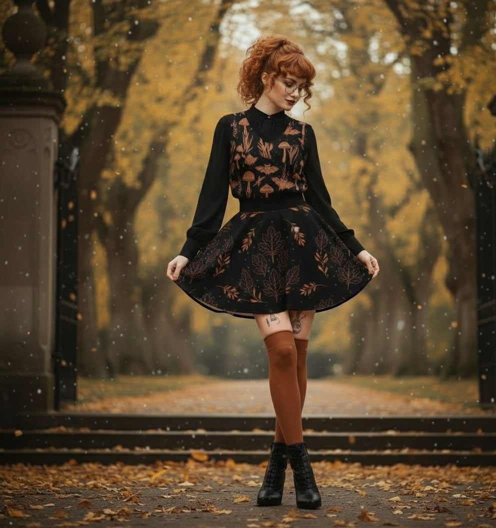 Midnight Forage Knitted Vest