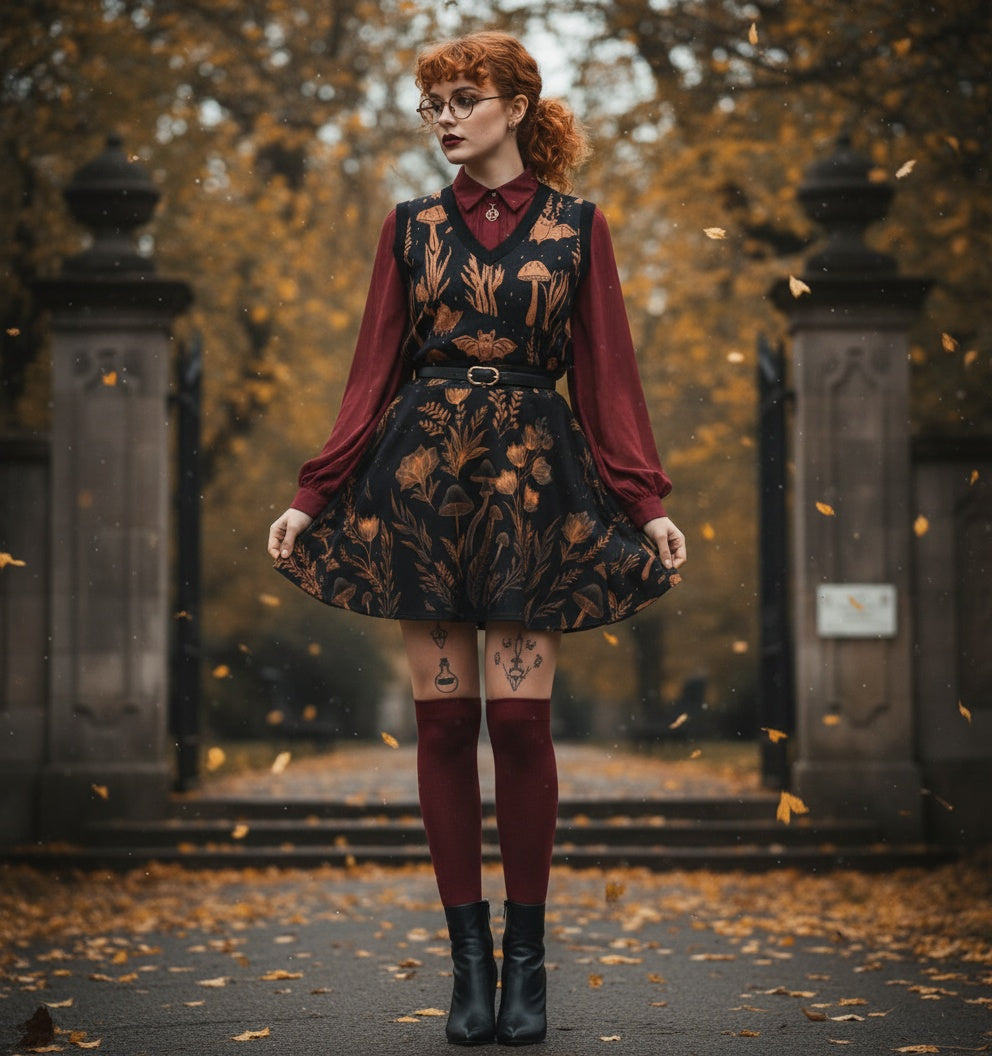 Midnight Forage Knitted Vest