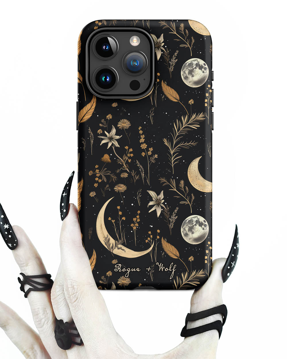 Moonlit Botanica Tough Phone Case for iPhone