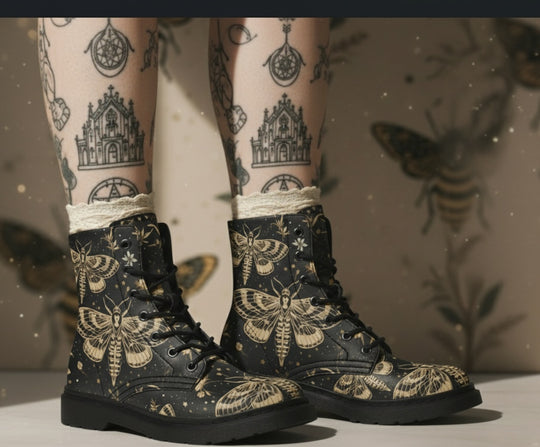 Moth Arcana Boots