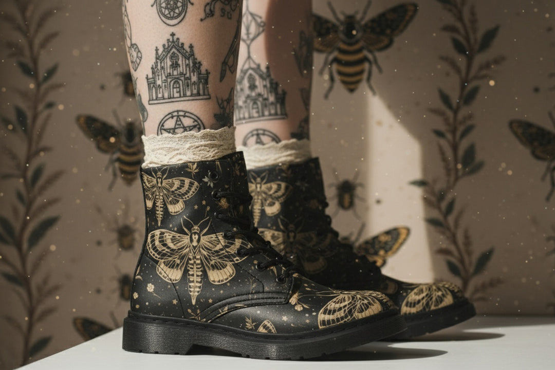 Moth Arcana Boots