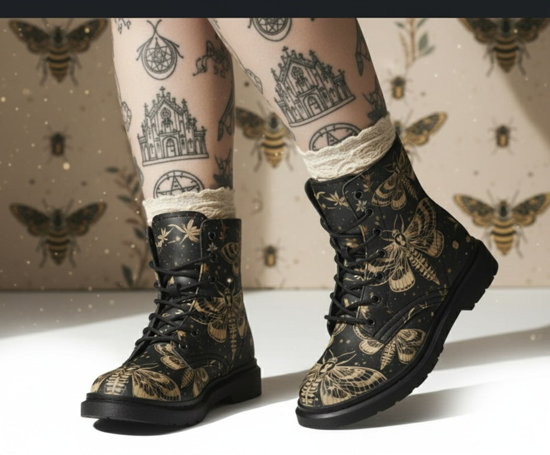 Moth Arcana Boots
