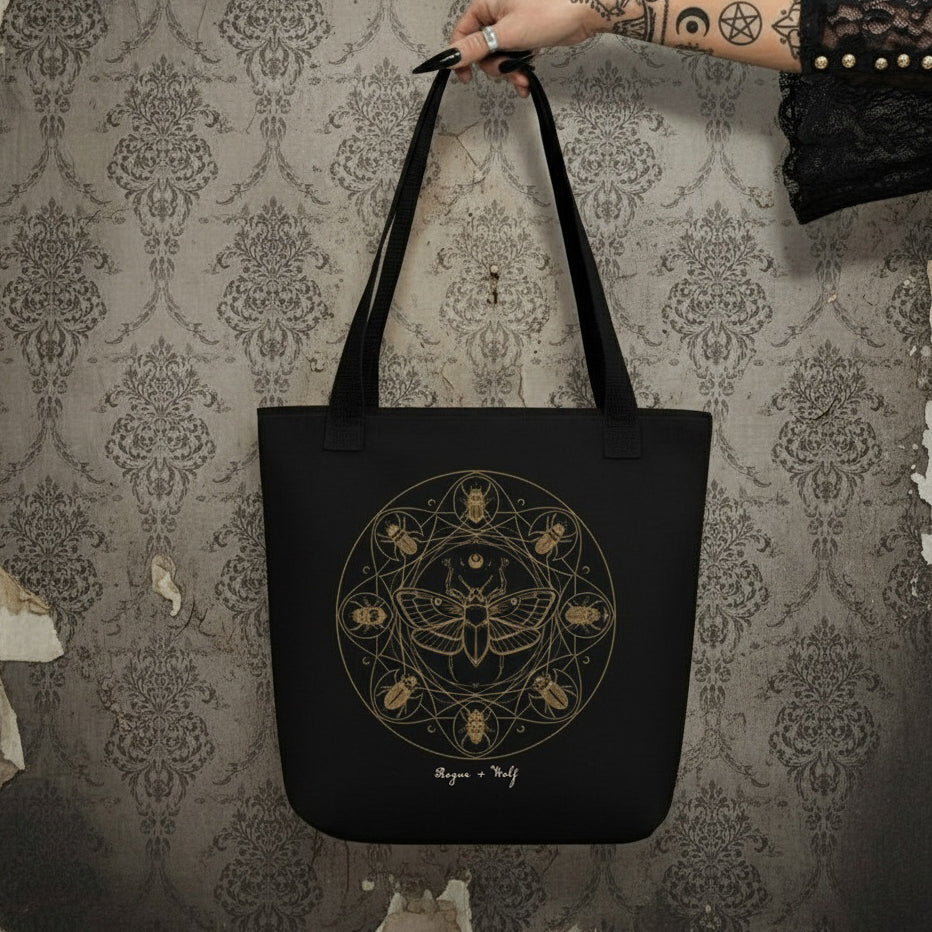Moth Sigil Tote Bag