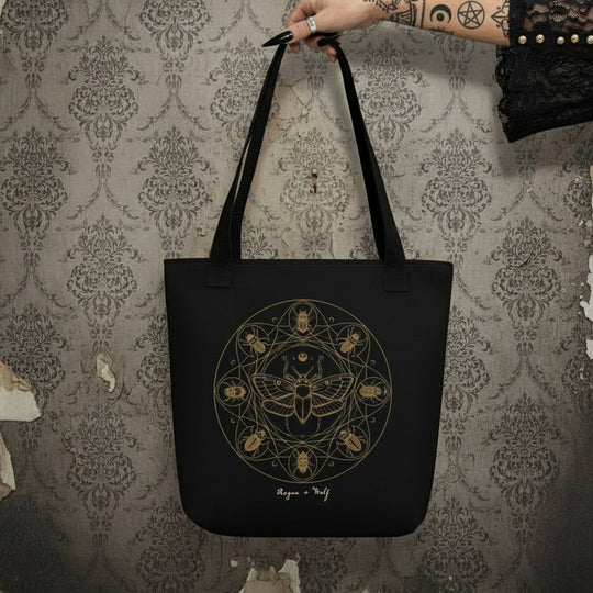 Moth Sigil Tote Bag