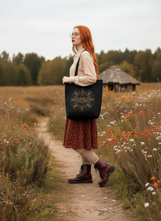 Moth Sigil Tote Bag