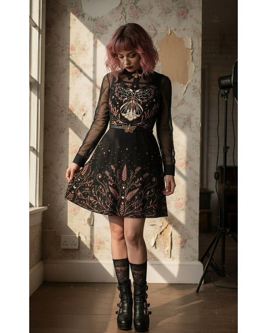 Mothblossom Skater Dress