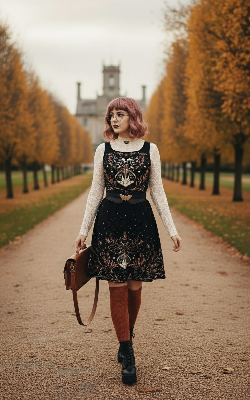 Mothblossom Skater Dress