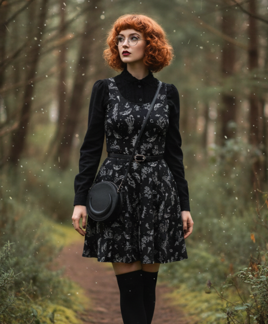 Nightshade Skater Dress