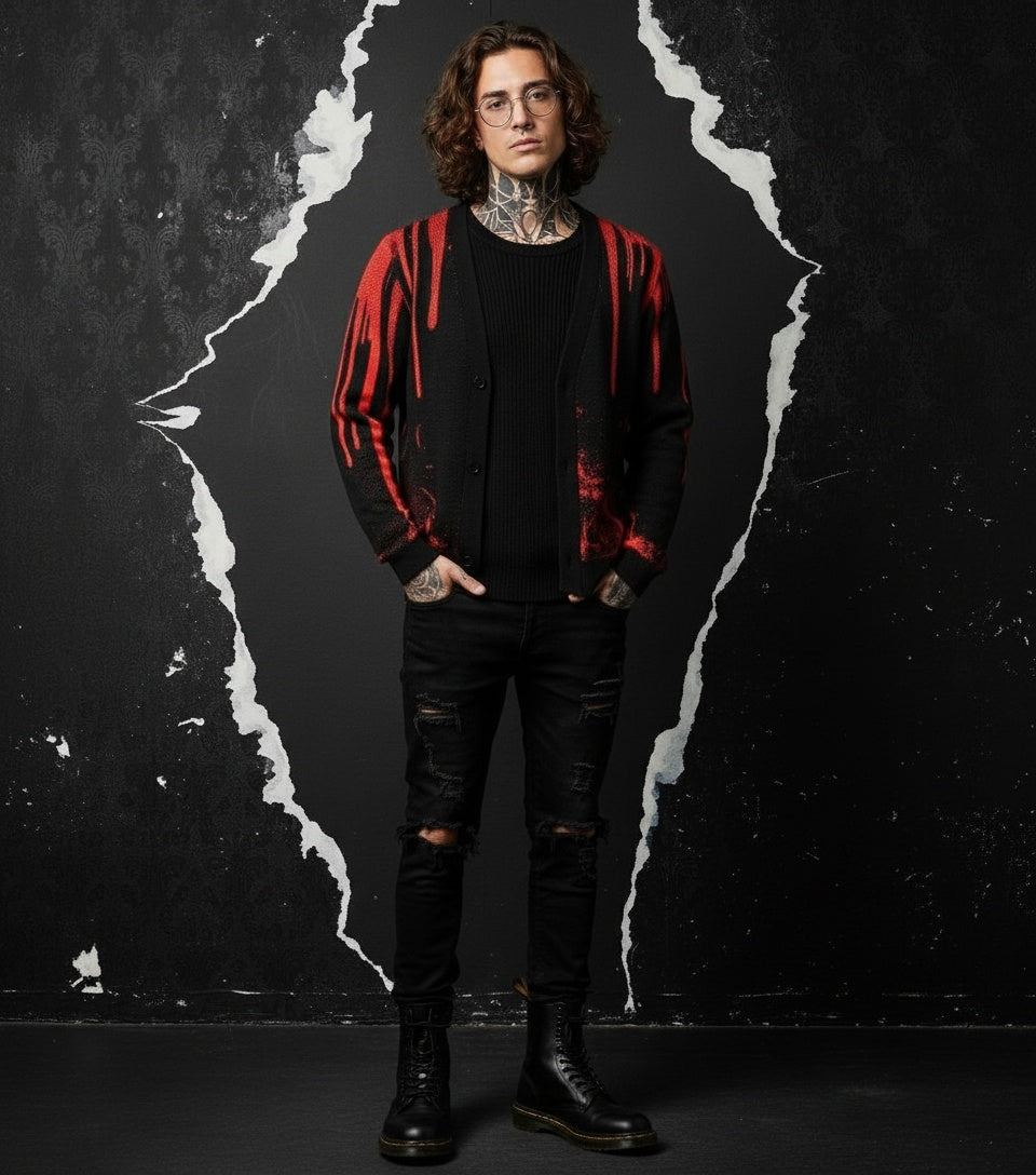 Oops My Bad Knitted Cardigan - Unisex