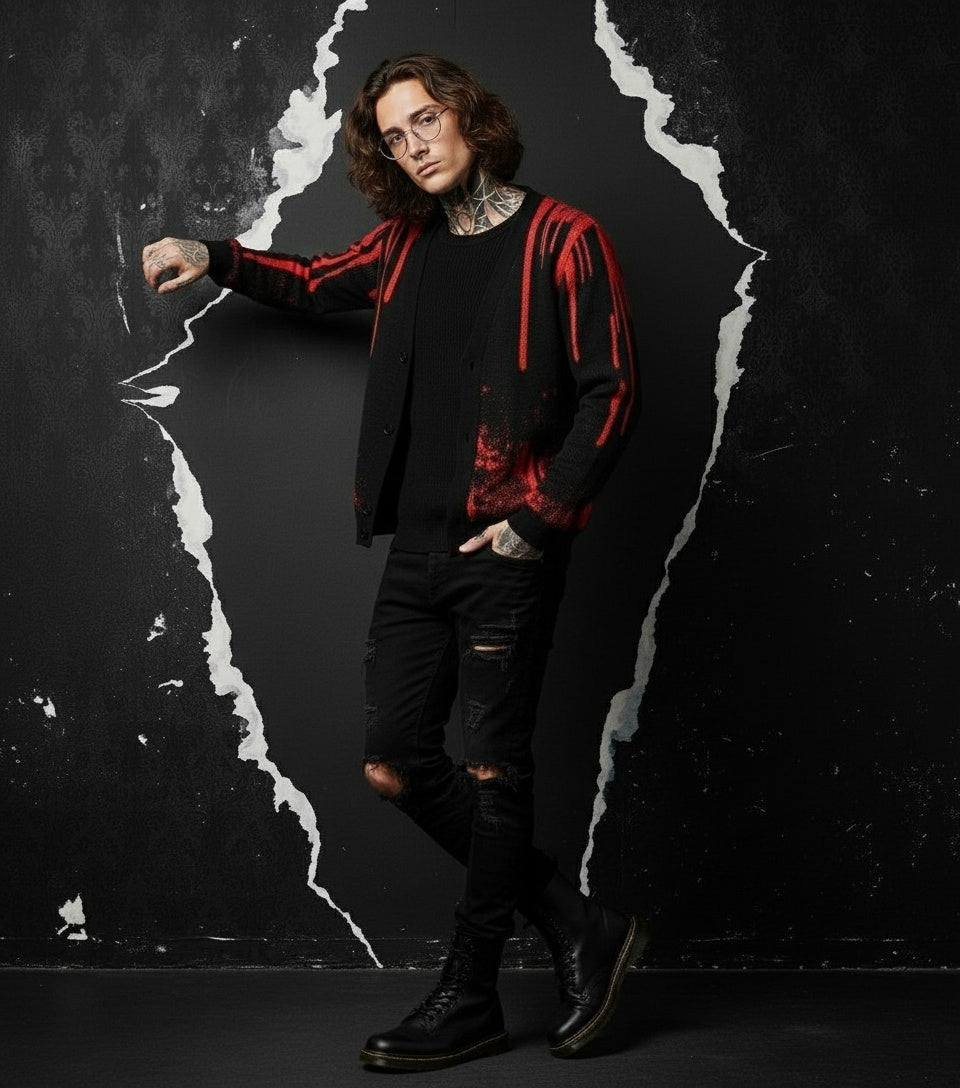Oops My Bad Knitted Cardigan - Unisex