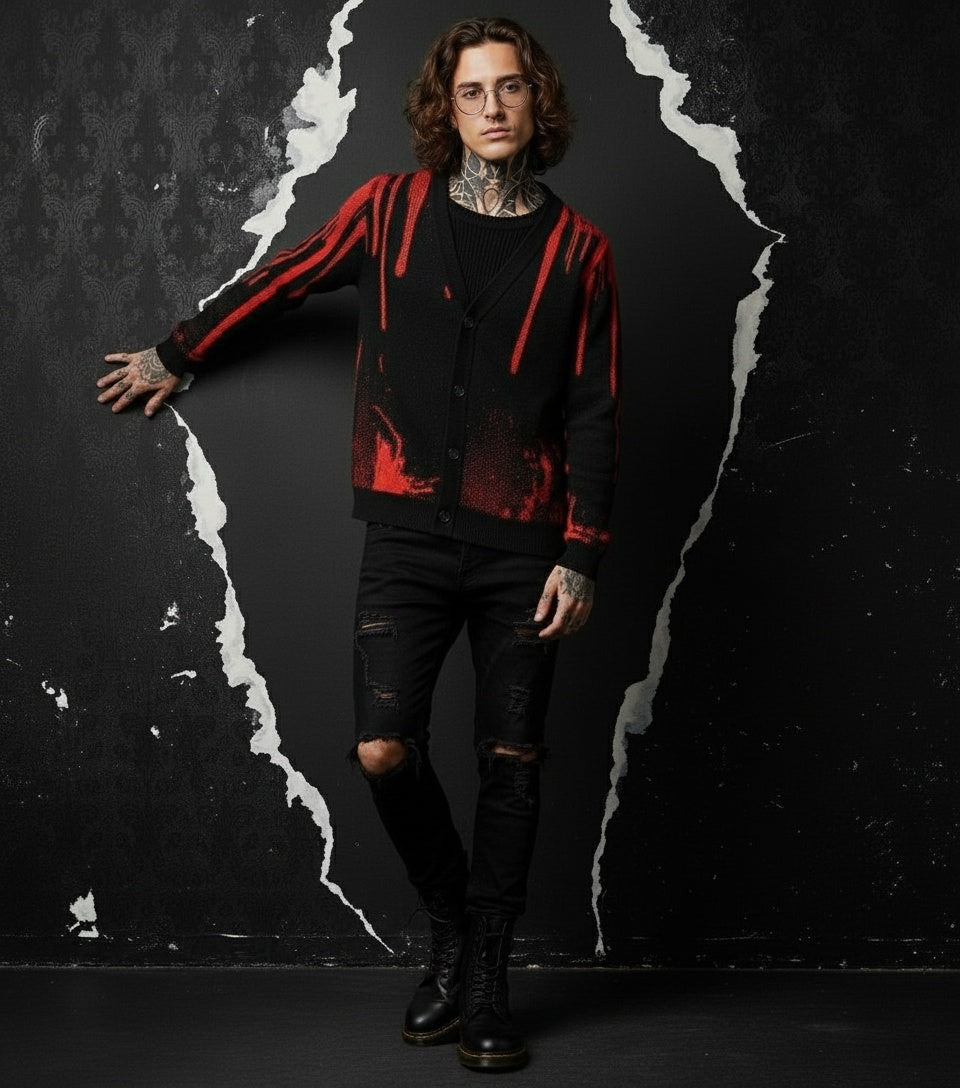 Oops My Bad Knitted Cardigan - Unisex