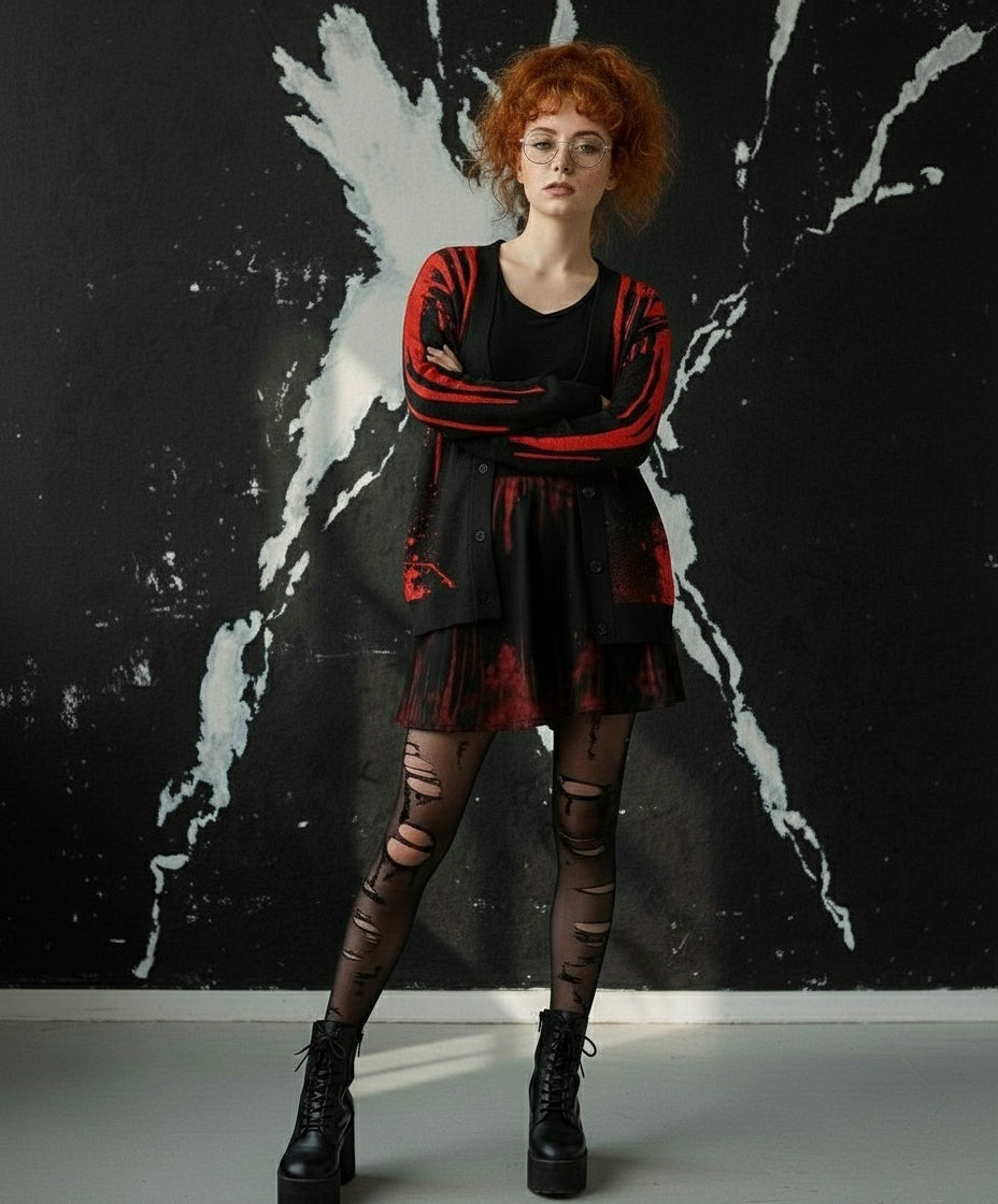 Oops My Bad Knitted Cardigan - Unisex