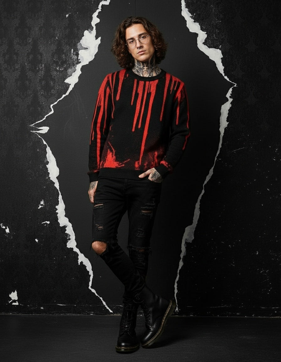 Oops My Bad Knitted Sweater  - Unisex