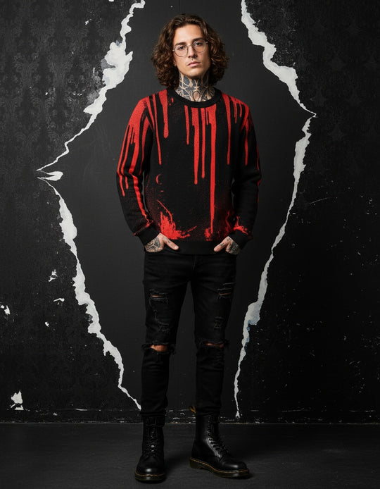 Oops My Bad Knitted Sweater  - Unisex