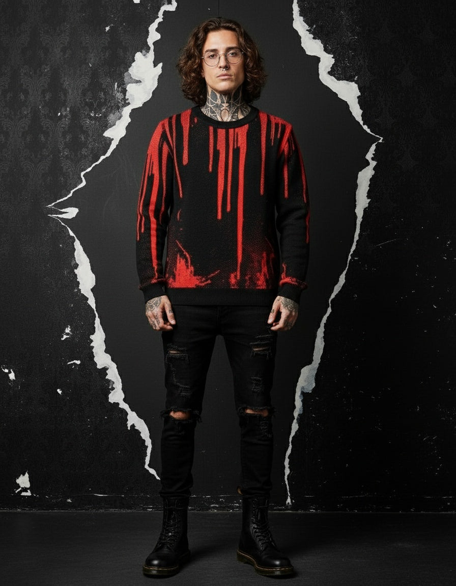 Oops My Bad Knitted Sweater  - Unisex