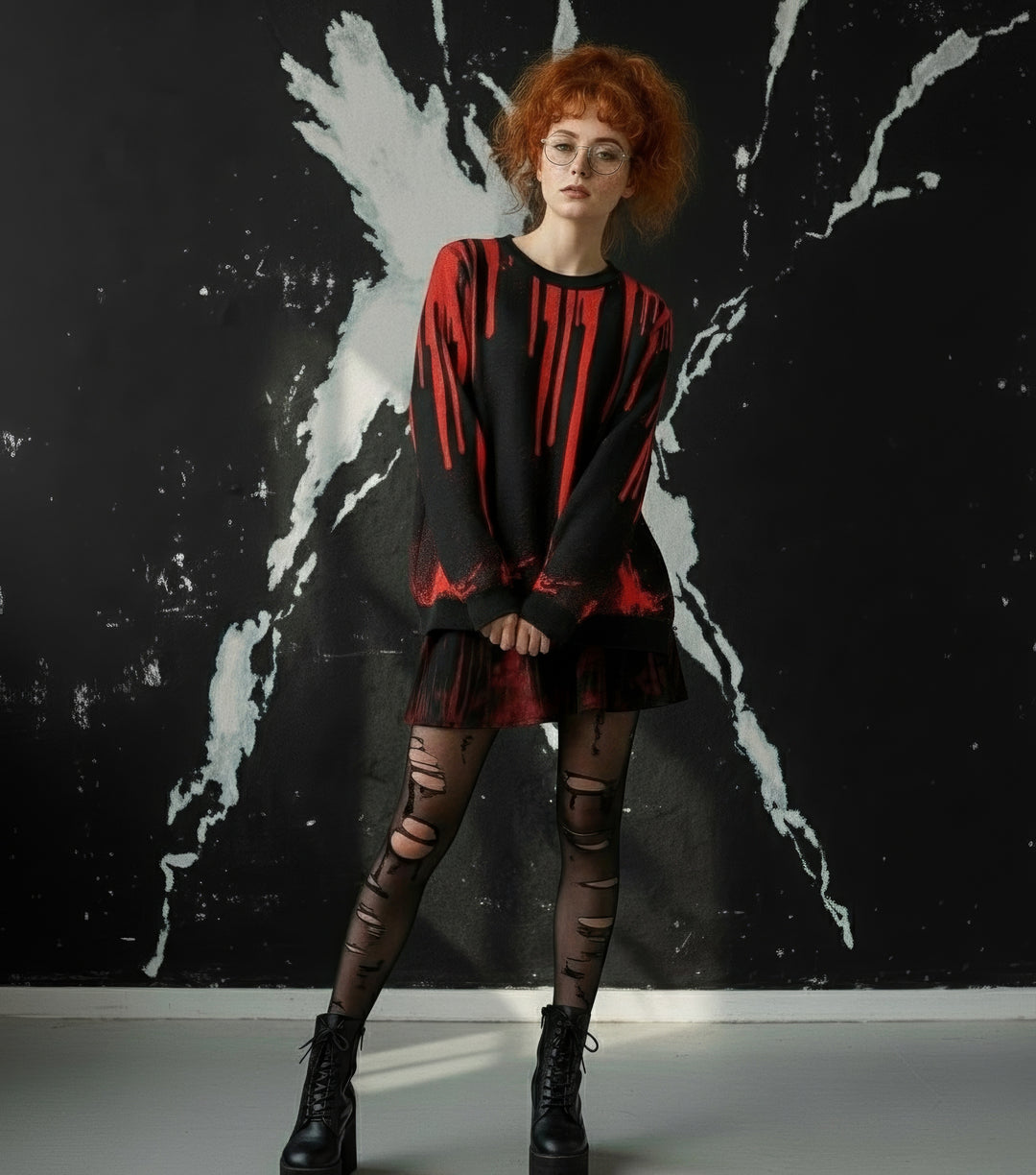 Oops My Bad Knitted Sweater  - Unisex