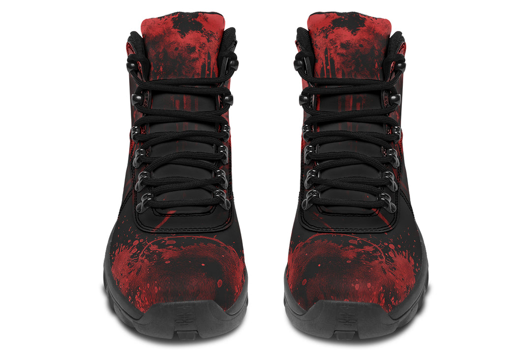 Black Oops My Bad Outdoor Boots