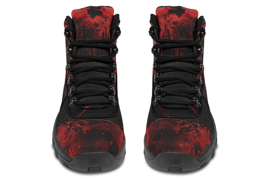 Black Oops My Bad Outdoor Boots