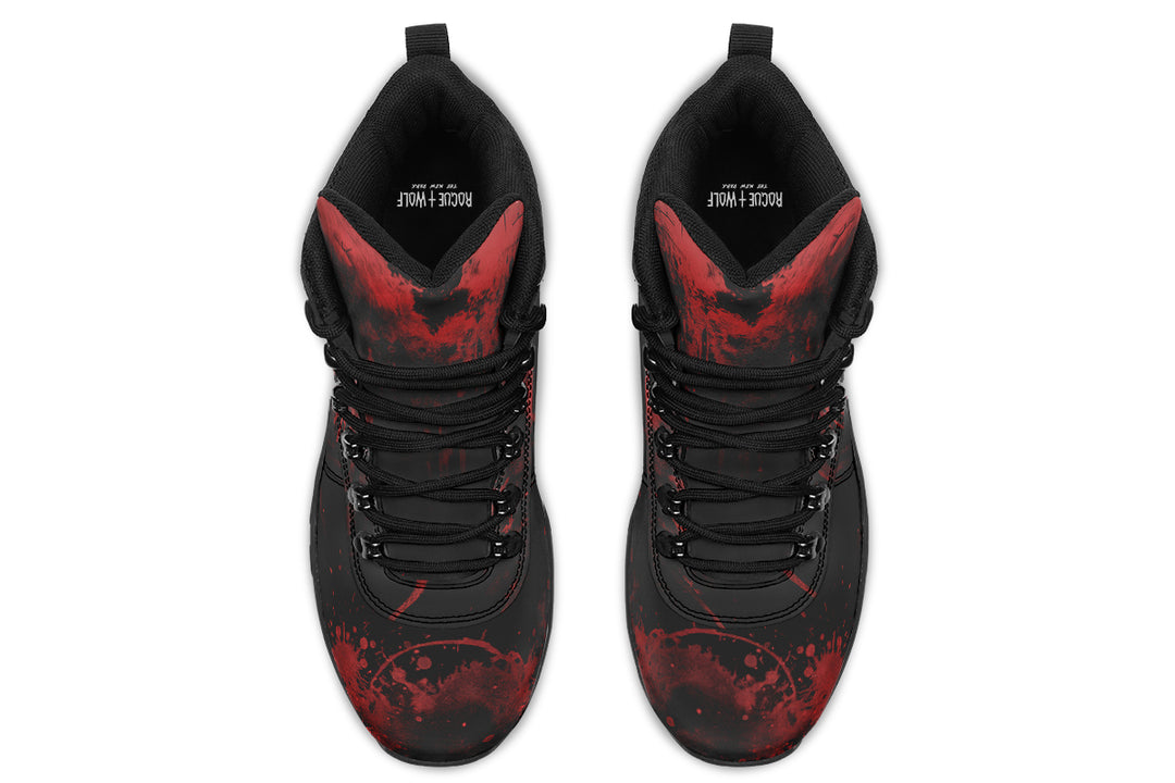 Black Oops My Bad Outdoor Boots