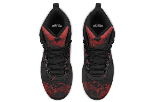 Black Oops My Bad Outdoor Boots