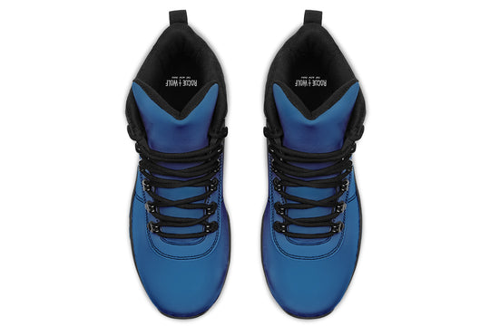 Cobalt Blue Outdoor Boots