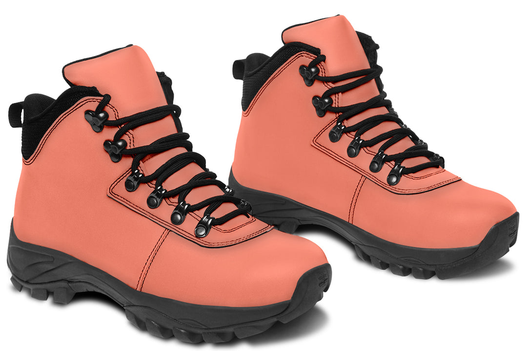 Coral Blush Outdoor Boots