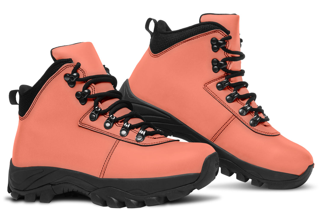 Coral Blush Outdoor Boots